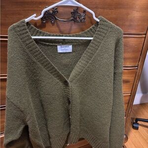 Old Navy Women's Cardigan in Olive